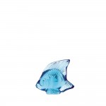 Lalique - Fish Pale Blue